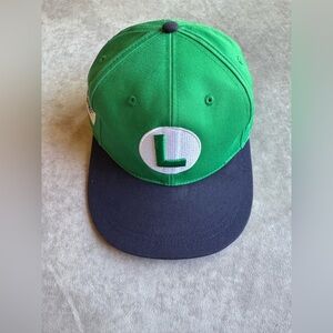 Nintendo Luigi Green and Black Cap